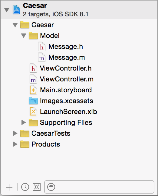 xcode navigator 1